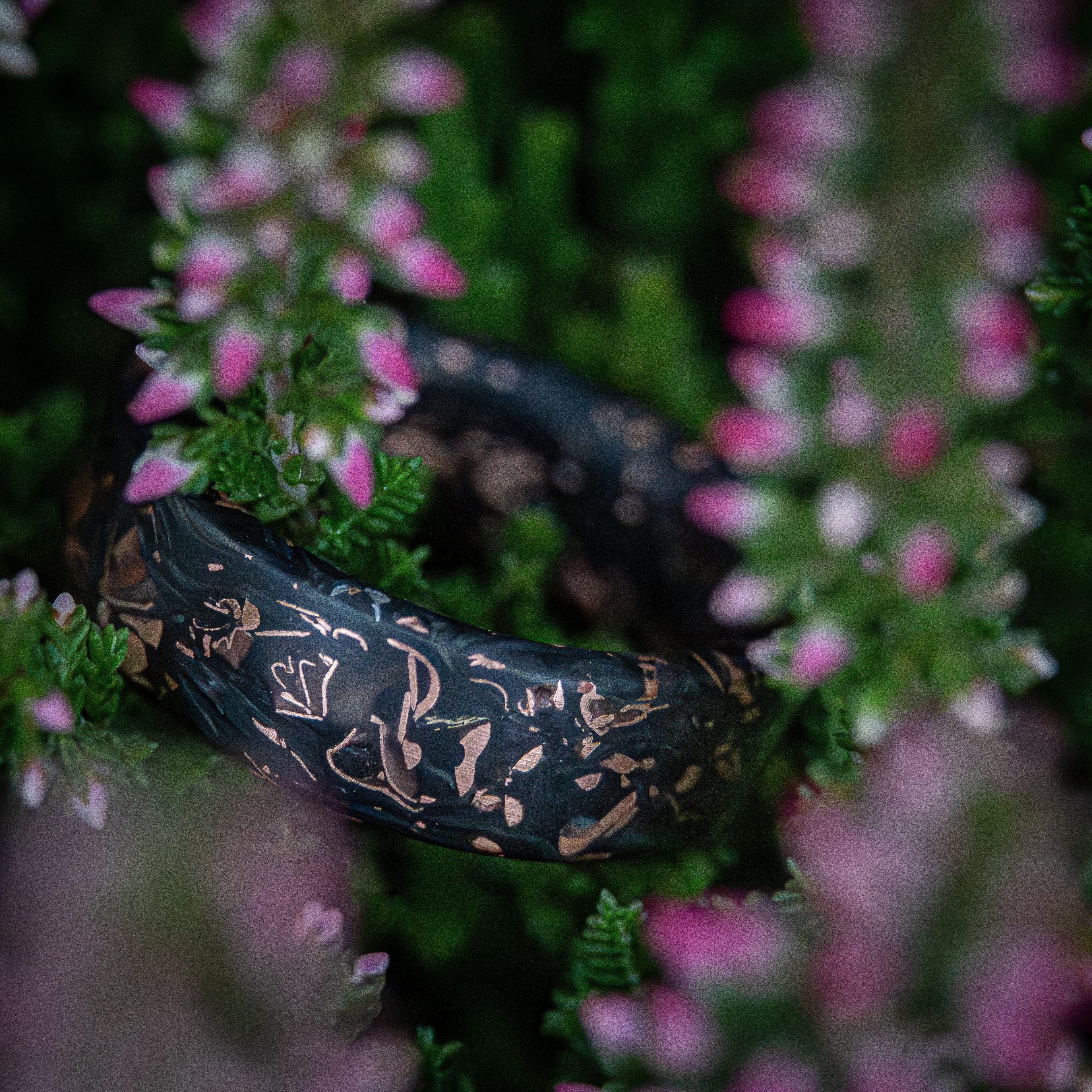 Karbonovy presten s mědí