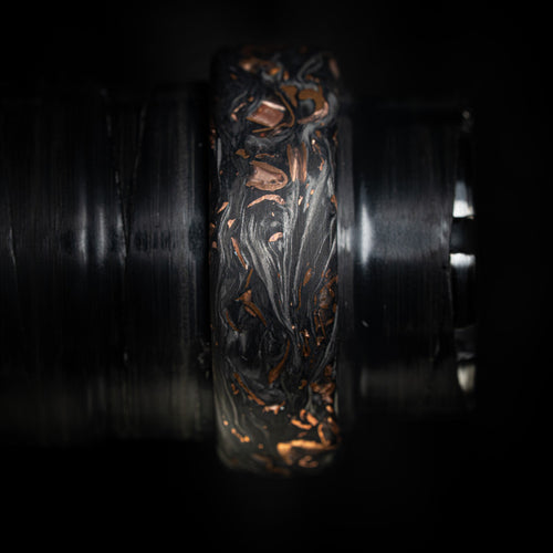 Karbonovy presten s mědí