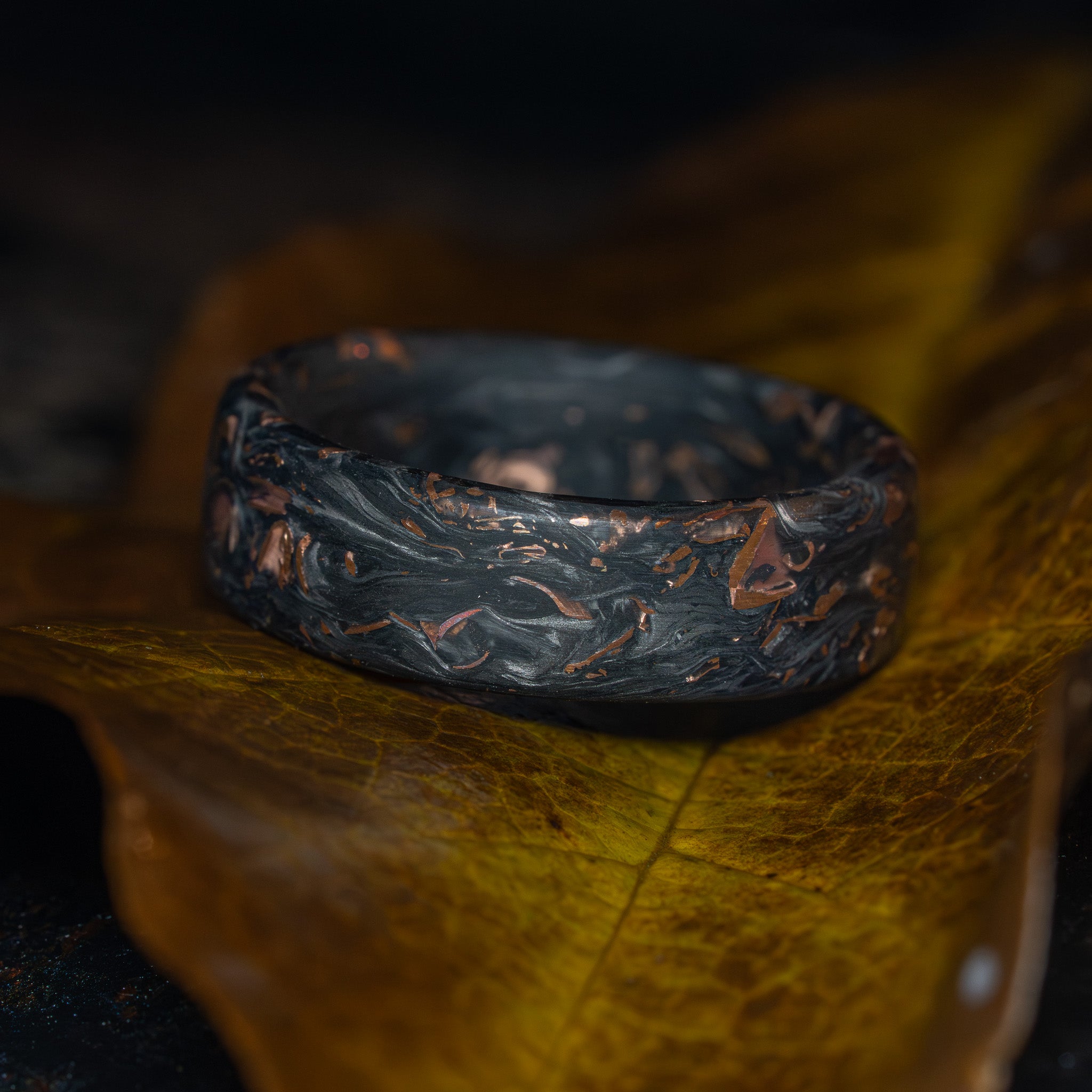 Karbonovy presten s mědí